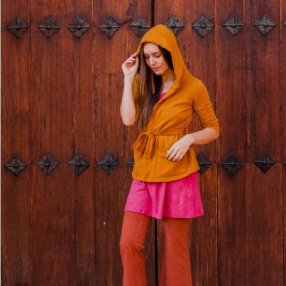 Bohemian Folk fleece jacket